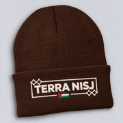 TERRA NISJ EXCLUSIVE EMBROIDERED BEANIE