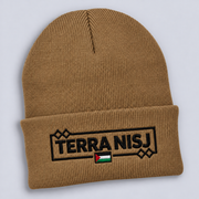 TERRA NISJ EXCLUSIVE EMBROIDERED BEANIE