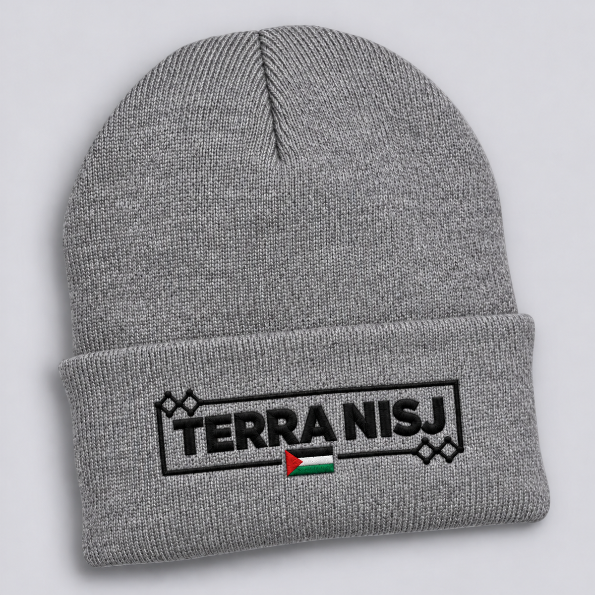 TERRA NISJ EXCLUSIVE EMBROIDERED BEANIE