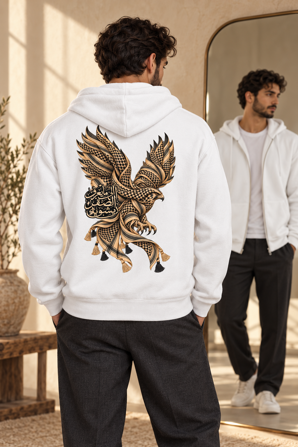 "AL-SAKER" FULLZIP HOODIE
